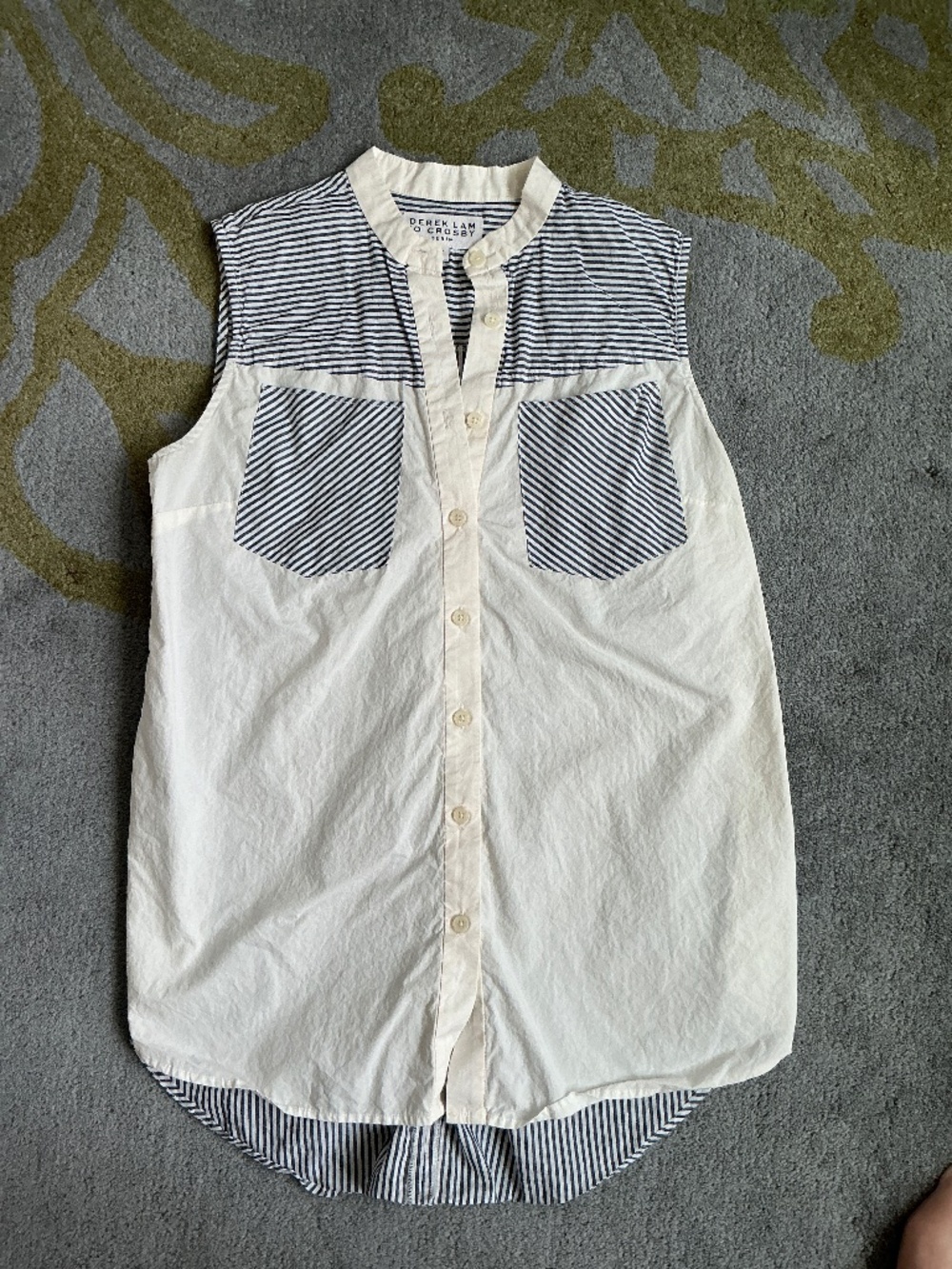 Derek Lam 10 Crosby sleeveless shirt